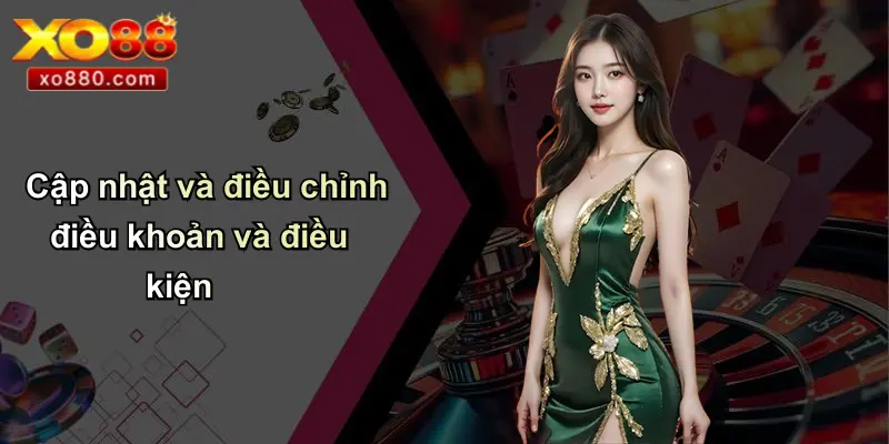Cập nhật và điều chỉnh điều khoản và điều kiện